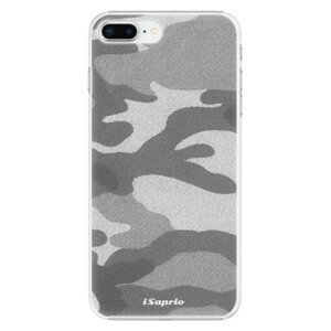 Plastové pouzdro iSaprio - Gray Camuflage 02 - iPhone 8 Plus