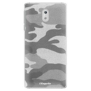 Plastové pouzdro iSaprio - Gray Camuflage 02 - Nokia 3