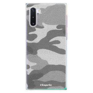 Plastové pouzdro iSaprio - Gray Camuflage 02 - Samsung Galaxy Note 10