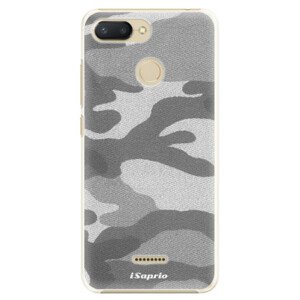 Plastové pouzdro iSaprio - Gray Camuflage 02 - Xiaomi Redmi 6