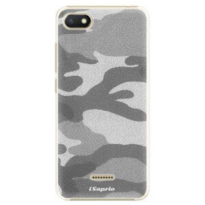 Plastové pouzdro iSaprio - Gray Camuflage 02 - Xiaomi Redmi 6A