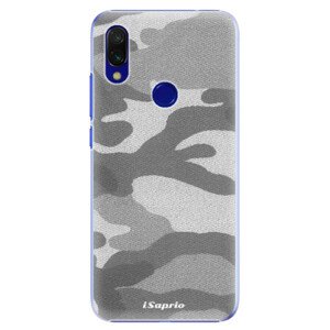 Plastové pouzdro iSaprio - Gray Camuflage 02 - Xiaomi Redmi 7