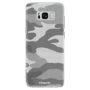 Plastové pouzdro iSaprio - Gray Camuflage 02 - Samsung Galaxy S8