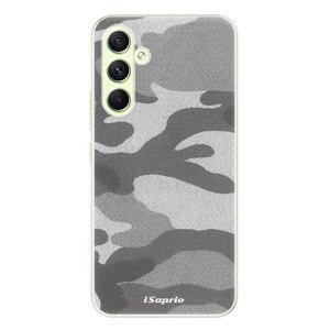 Odolné silikonové pouzdro iSaprio - Gray Camuflage 02 - Samsung Galaxy A54 5G