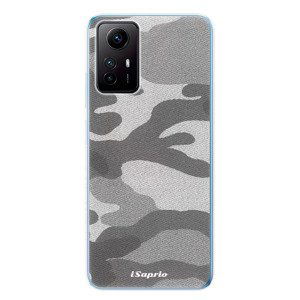 Odolné silikonové pouzdro iSaprio - Gray Camuflage 02 - Xiaomi Redmi Note 12S