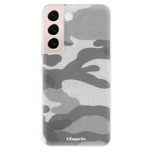 Odolné silikonové pouzdro iSaprio - Gray Camuflage 02 - Samsung Galaxy S22+ 5G