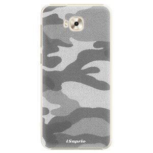 Plastové pouzdro iSaprio - Gray Camuflage 02 - Asus ZenFone 4 Selfie ZD553KL