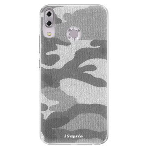 Plastové pouzdro iSaprio - Gray Camuflage 02 - Asus ZenFone 5 ZE620KL