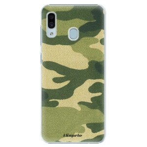 Plastové pouzdro iSaprio - Green Camuflage 01 - Samsung Galaxy A20