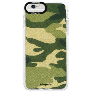 Silikonové pouzdro Bumper iSaprio - Green Camuflage 01 - iPhone 6/6S