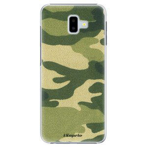 Plastové pouzdro iSaprio - Green Camuflage 01 - Samsung Galaxy J6+