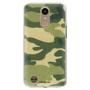 Plastové pouzdro iSaprio - Green Camuflage 01 - LG K10 2017