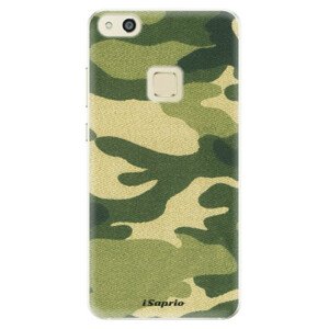 Silikonové pouzdro iSaprio - Green Camuflage 01 - Huawei P10 Lite