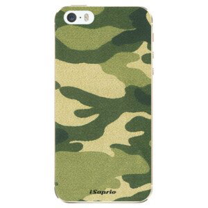 Odolné silikonové pouzdro iSaprio - Green Camuflage 01 - iPhone 5/5S/SE