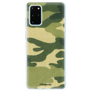 Odolné silikonové pouzdro iSaprio - Green Camuflage 01 - Samsung Galaxy S20+