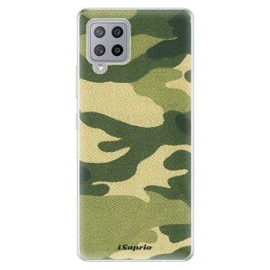 Odolné silikonové pouzdro iSaprio - Green Camuflage 01 - Samsung Galaxy A42