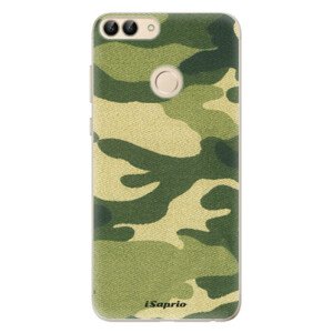 Odolné silikonové pouzdro iSaprio - Green Camuflage 01 - Huawei P Smart