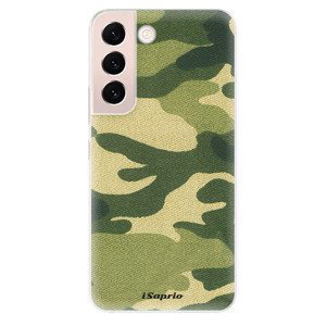 Odolné silikonové pouzdro iSaprio - Green Camuflage 01 - Samsung Galaxy S22+ 5G