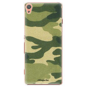 Plastové pouzdro iSaprio - Green Camuflage 01 - Sony Xperia XA