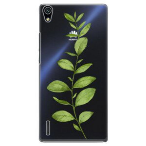 Plastové pouzdro iSaprio - Green Plant 01 - Huawei Ascend P7