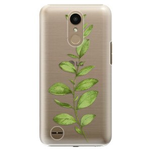 Plastové pouzdro iSaprio - Green Plant 01 - LG K10 2017