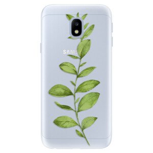 Silikonové pouzdro iSaprio - Green Plant 01 - Samsung Galaxy J3 2017