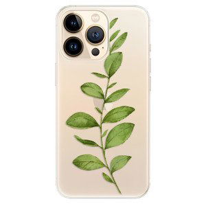 Odolné silikonové pouzdro iSaprio - Green Plant 01 - iPhone 13 Pro Max