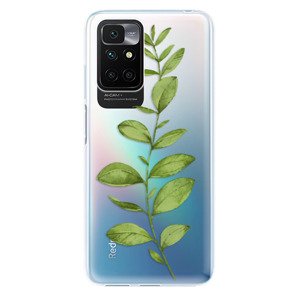 Odolné silikonové pouzdro iSaprio - Green Plant 01 - Xiaomi Redmi 10