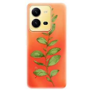 Odolné silikonové pouzdro iSaprio - Green Plant 01 - Vivo X80 Lite 5G