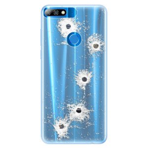 Silikonové pouzdro iSaprio - Gunshots - Huawei Y7 Prime 2018