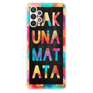 Odolné silikonové pouzdro iSaprio - Hakuna Matata 01 - Samsung Galaxy A32