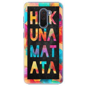 Plastové pouzdro iSaprio - Hakuna Matata 01 - Xiaomi Pocophone F1