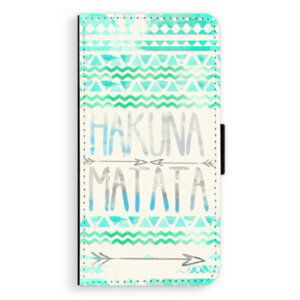Flipové pouzdro iSaprio - Hakuna Matata Green - iPhone XS Max