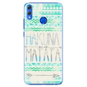 Plastové pouzdro iSaprio - Hakuna Matata Green - Huawei Honor 8X