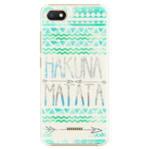 Plastové pouzdro iSaprio - Hakuna Matata Green - Xiaomi Redmi 6A