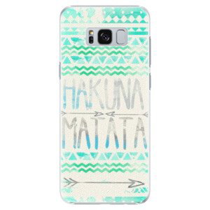 Plastové pouzdro iSaprio - Hakuna Matata Green - Samsung Galaxy S8 Plus