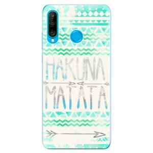 Odolné silikonové pouzdro iSaprio - Hakuna Matata Green - Huawei P30 Lite