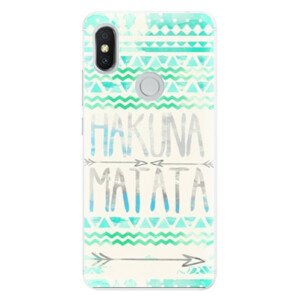 Silikonové pouzdro iSaprio - Hakuna Matata Green - Xiaomi Redmi S2