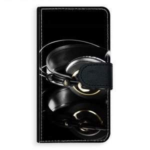 Univerzální flipové pouzdro iSaprio - Headphones 02 - Flip XL