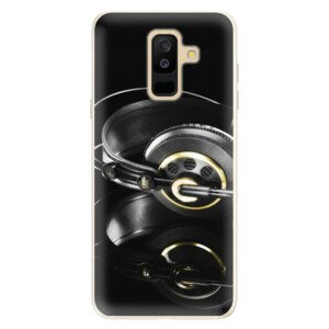 Silikonové pouzdro iSaprio - Headphones 02 - Samsung Galaxy A6+