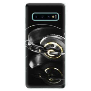 Odolné silikonové pouzdro iSaprio - Headphones 02 - Samsung Galaxy S10