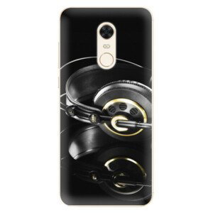 Silikonové pouzdro iSaprio - Headphones 02 - Xiaomi Redmi 5 Plus