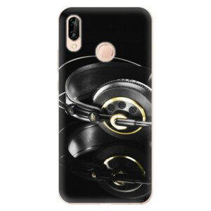 Odolné silikonové pouzdro iSaprio - Headphones 02 - Huawei P20 Lite