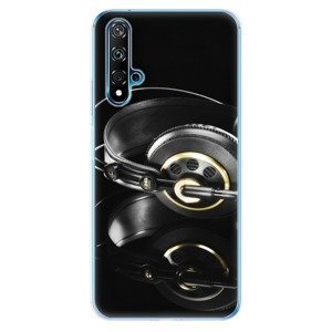 Odolné silikonové pouzdro iSaprio - Headphones 02 - Huawei Nova 5T