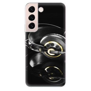 Odolné silikonové pouzdro iSaprio - Headphones 02 - Samsung Galaxy S22+ 5G