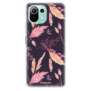 Odolné silikonové pouzdro iSaprio - Herbal Pattern - Xiaomi Mi 11 Lite