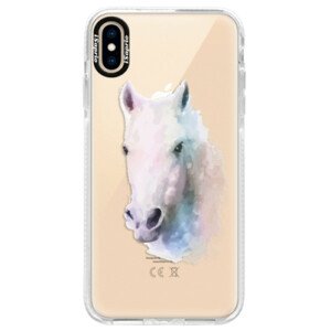 Silikonové pouzdro Bumper iSaprio - Horse 01 - iPhone XS Max