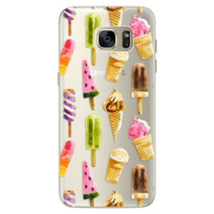 Silikonové pouzdro iSaprio - Ice Cream - Samsung Galaxy S7 Edge
