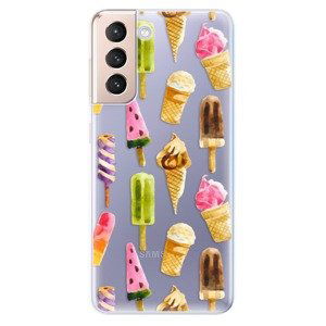 Odolné silikonové pouzdro iSaprio - Ice Cream - Samsung Galaxy S21