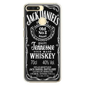 Plastové pouzdro iSaprio - Jack Daniels - Huawei Honor 7A